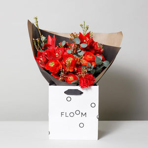 Floom White Bouquet Bags (Pack of 25)